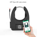 Omni New smart RFID lock QR code scan unlock OGB1Smart bicycle lock with  two unlock ways GPS GPRS BLE App